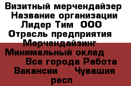 Визитный мерчендайзер › Название организации ­ Лидер Тим, ООО › Отрасль предприятия ­ Мерчендайзинг › Минимальный оклад ­ 27 000 - Все города Работа » Вакансии   . Чувашия респ.